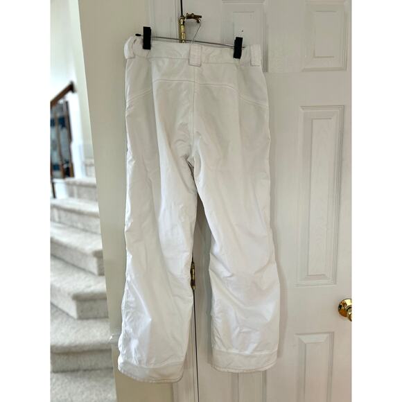 North Face Women's White Snow Ski Hiking Winter Outdoor Pants - Picture 3 of 10